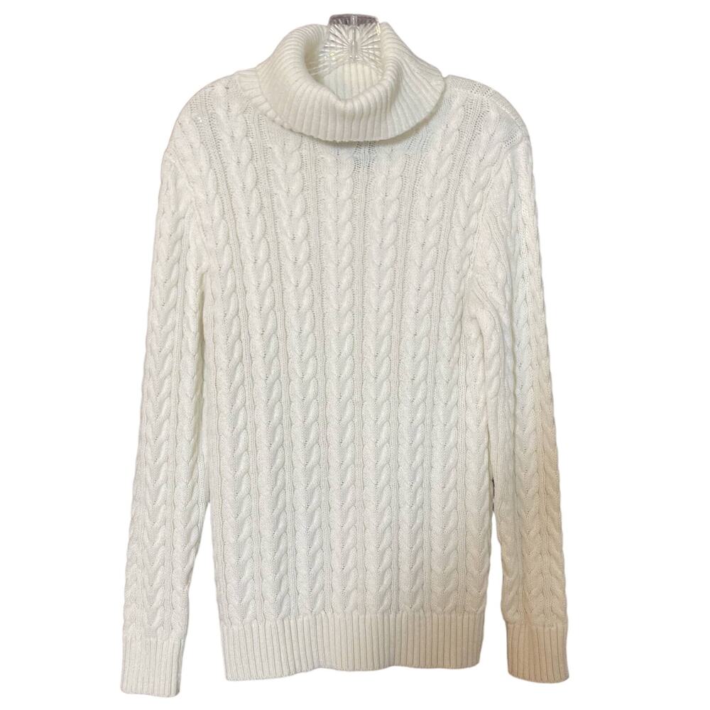 XRay Jeans Cream Ivory Braid Sweater Women’s Or Men’s Size Medium